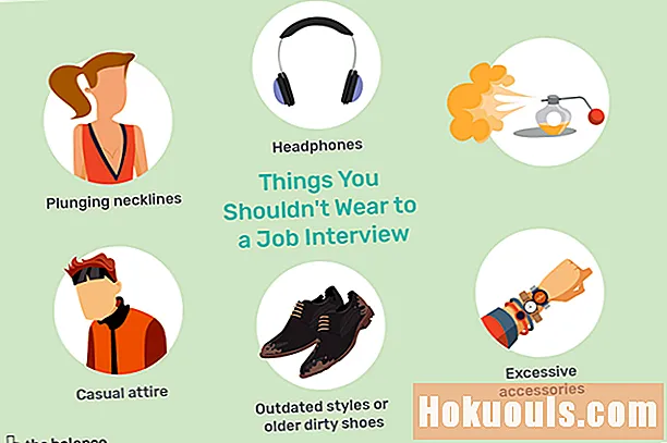 9 cose che non dovresti indossare per un colloquio di lavoro
