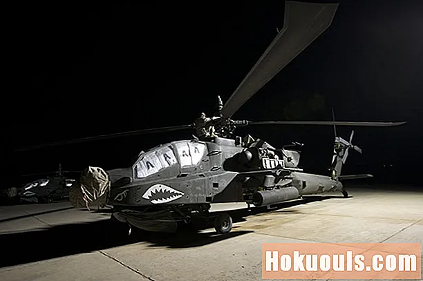 Навучанне рамонту верталёта AH-64 (MOS 15R)