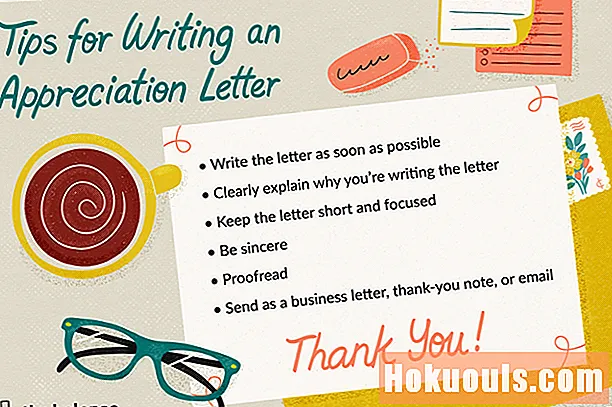 Exemple de scrisori de apreciere și sfaturi de scriere