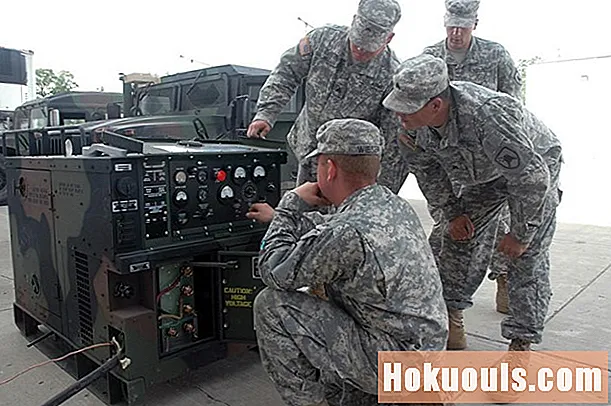 陆军职位描述：MOS 91D战术发电专家