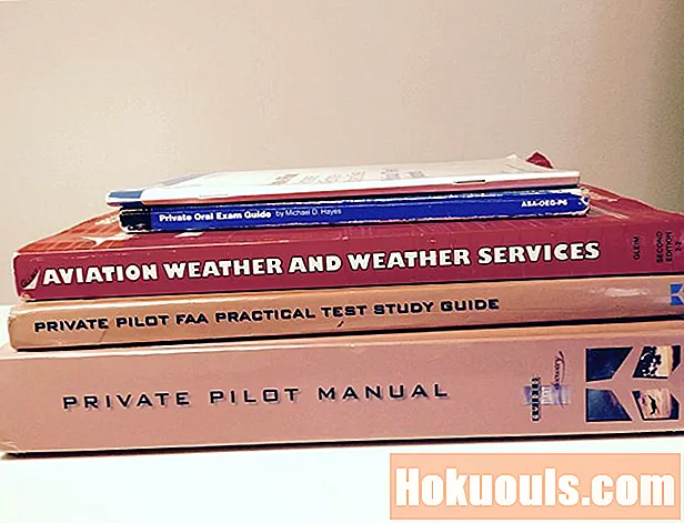 หนังสือที่คุณต้องการสำหรับการฝึกอบรมนักบินส่วนตัว