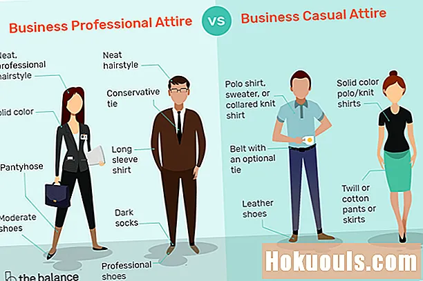 Business Professional Atire vs. Business Casual Dress
