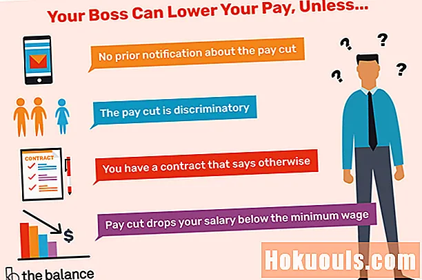 क्या कर्मचारी कानूनी रूप से एक कर्मचारी के वेतन में कटौती कर सकता है?