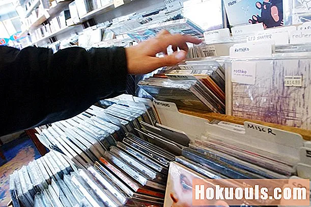 Katalognummer för CD-skivor