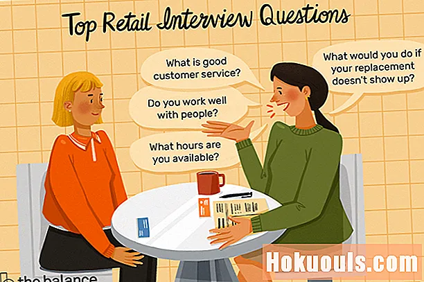 คำถามสัมภาษณ์ทั่วไปสำหรับการค้าปลีกพร้อมคำตอบที่ดีที่สุด