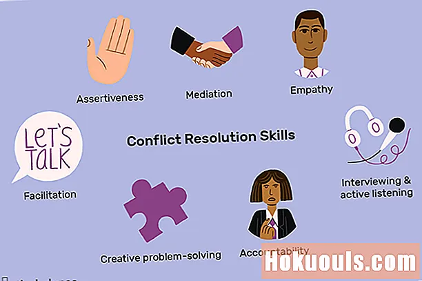 Konfliktusok megoldása: meghatározás, folyamat, készségek, példák