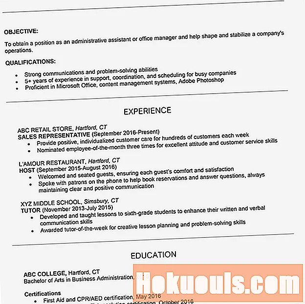 Exemple de currículum de servei al client amb un perfil