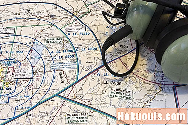Hoe piloten luchtvaartnavigatie gebruiken om te vliegen