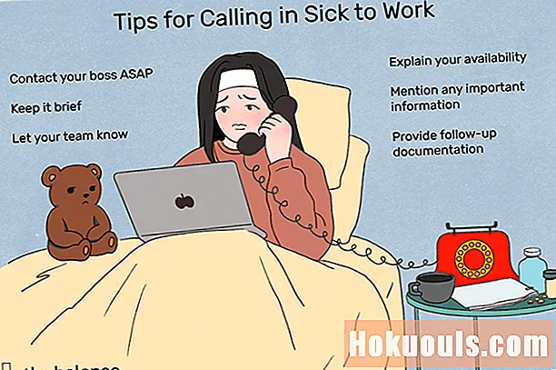Comment appeler Sick to Work