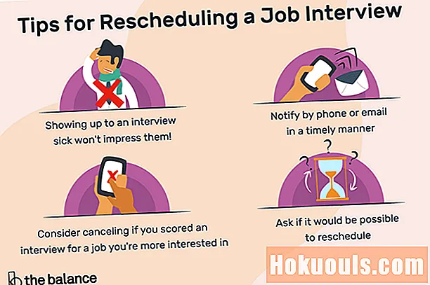 Cum să reprogramați un interviu de angajare