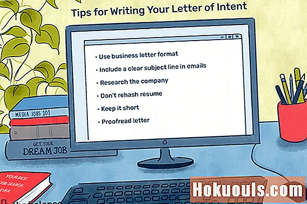 Cómo escribir una carta de intención para un trabajo con ejemplos