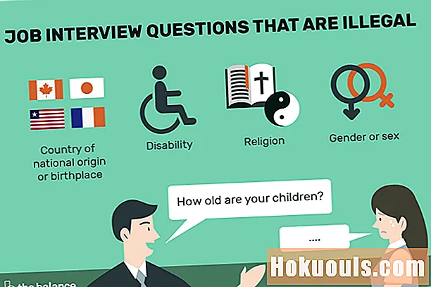 Nezakonita vprašanja o intervjuju in kaj morate vedeti ...