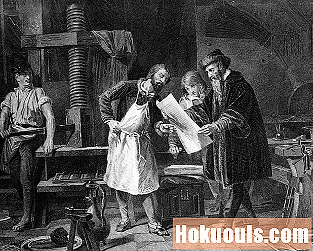 Johanas Gutenbergas ir spausdinto puslapio gimimas