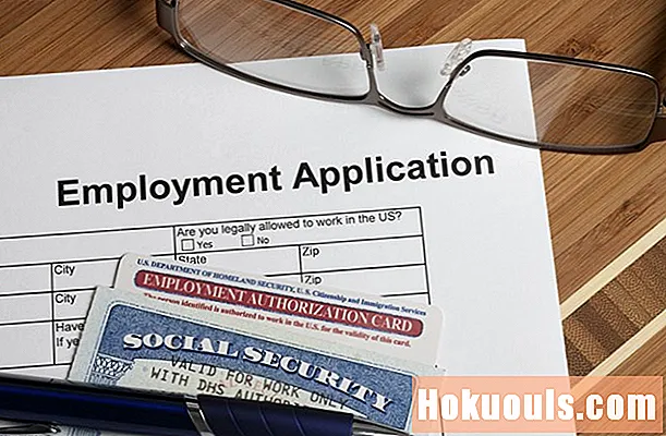 Listando números de seguridade social em pedidos de emprego