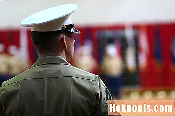 Nakalista ang mga Marine Corps Mga paglalarawan sa Trabaho: Security Guard