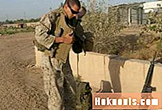 Merijalkaväen pakkaus taisteluosastoa varten Irakissa