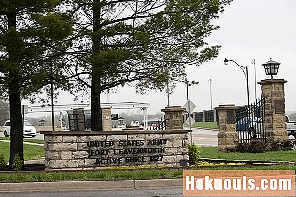 Militär fängelse i Fort Leavenworth
