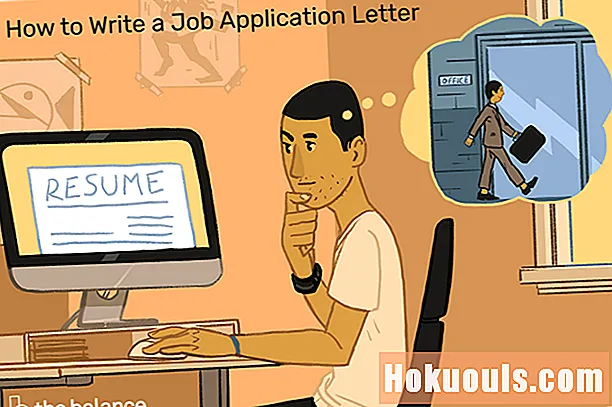 एक नौकरी आवेदन के लिए नमूना कवर पत्र
