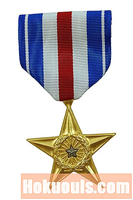 Silverstjärnan för tapperhet i militären