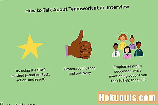 Këshilla për ndarjen e shembujve të punës ekipore në një intervistë