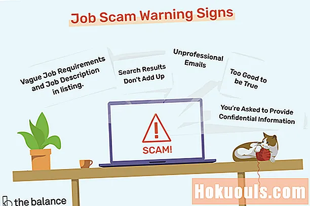 शीर्ष 10 नौकरी घोटाले की चेतावनी के संकेत
