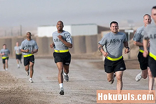 U.S. Army Fitness Krav for menn mellom 42 og 46 år