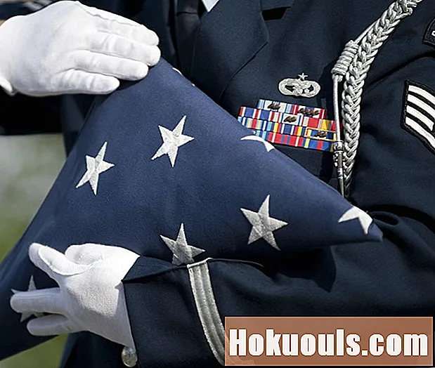 Usanze e procedure della bandiera degli Stati Uniti per la cerimonia di ritiro
