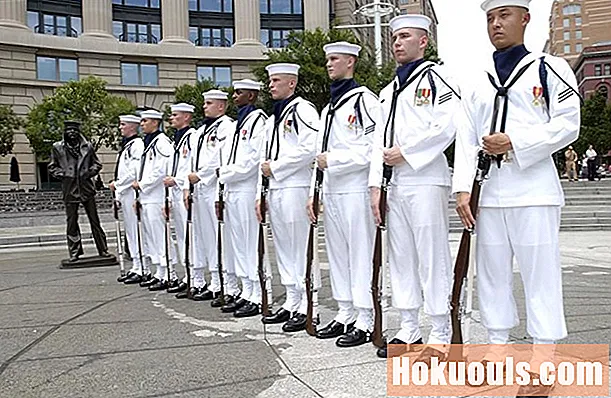 Ceremonial Guard of US Navy