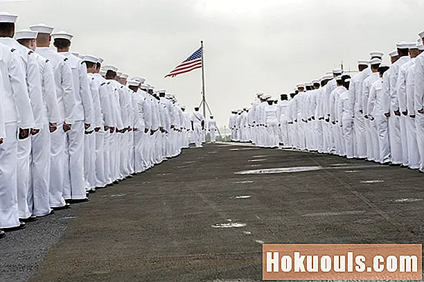 Bestimmung des Ranges (Rate) der US-Marine für den vorherigen Dienst