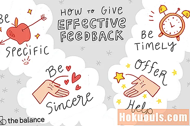 Brug af positiv og effektiv feedback på arbejdspladsen