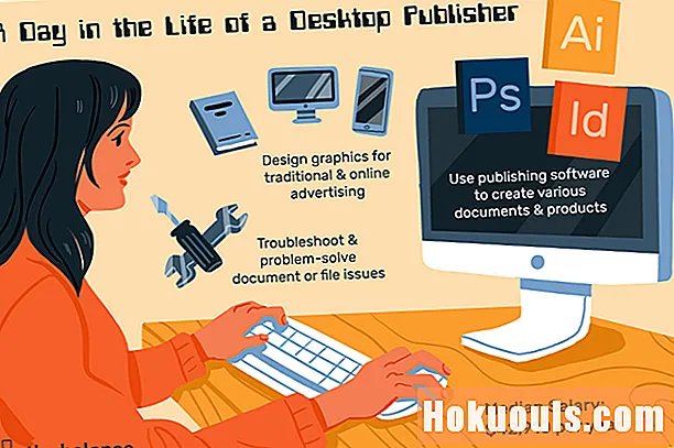 Hva gjør en desktop Publisher?
