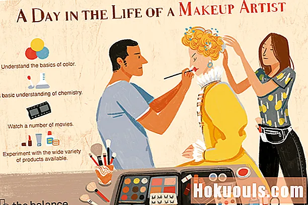 Ce face un make-up artist?