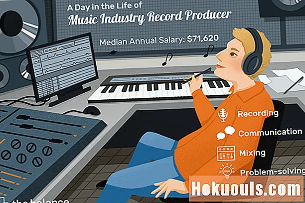 Шта ради продуцент музичке индустрије?