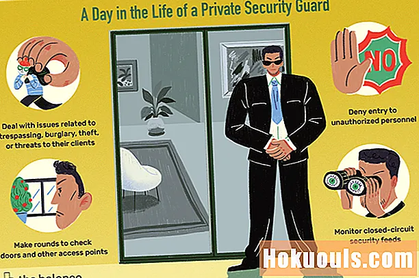 Что делает частный охранник?