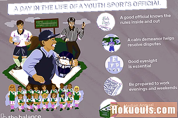 Một quan chức thể thao trẻ / Umpire làm gì?