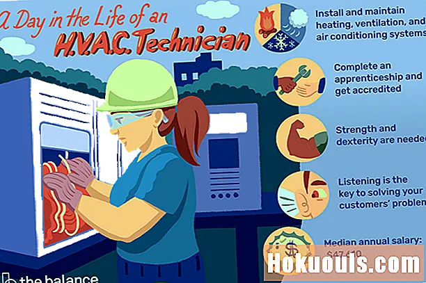 Mida teeb HVAC tehnik?