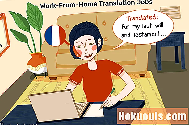 Praca tłumaczeń z domu